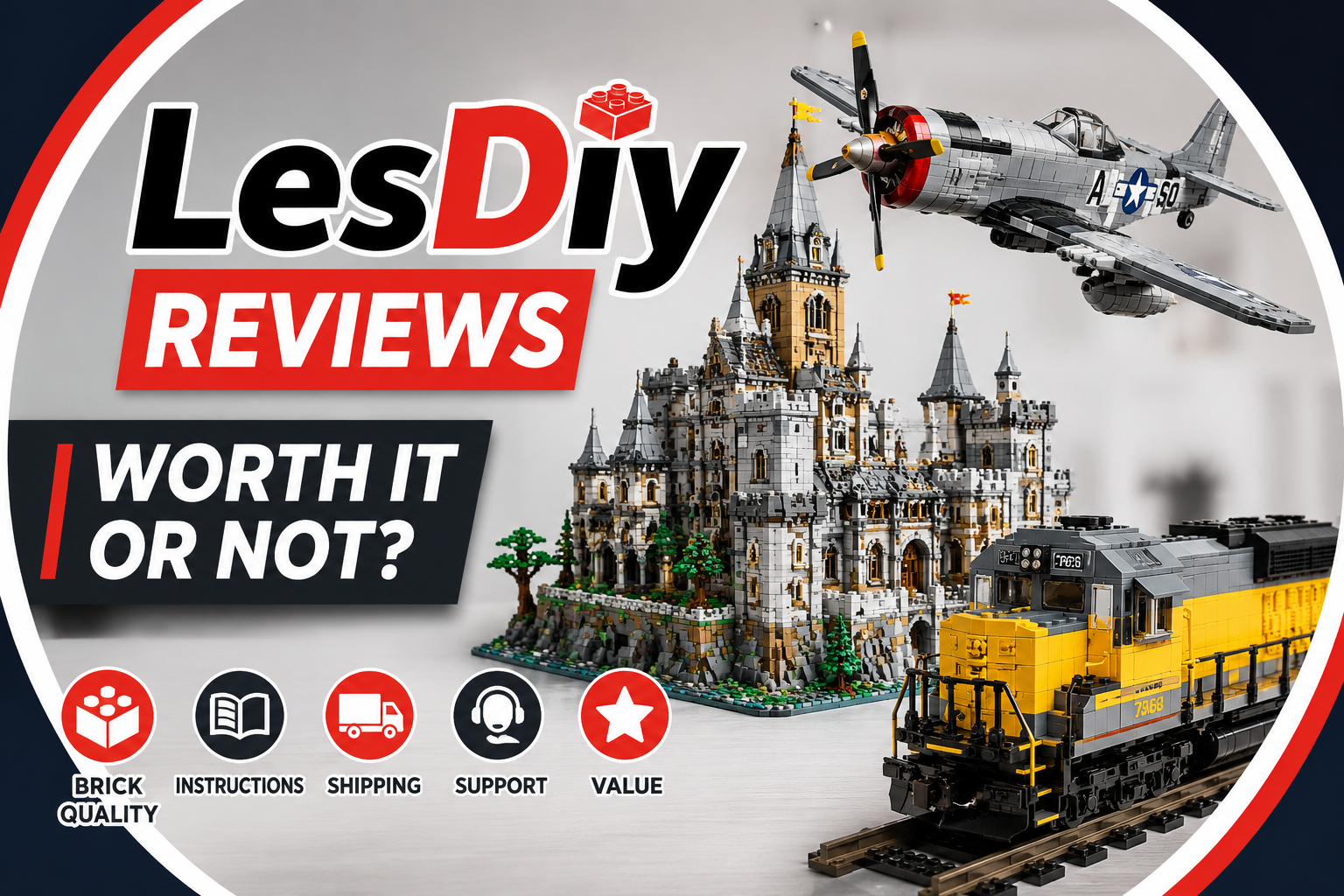 LesDiy Reviews: Are These Giant MOC Building Sets Actually Worth Buying?