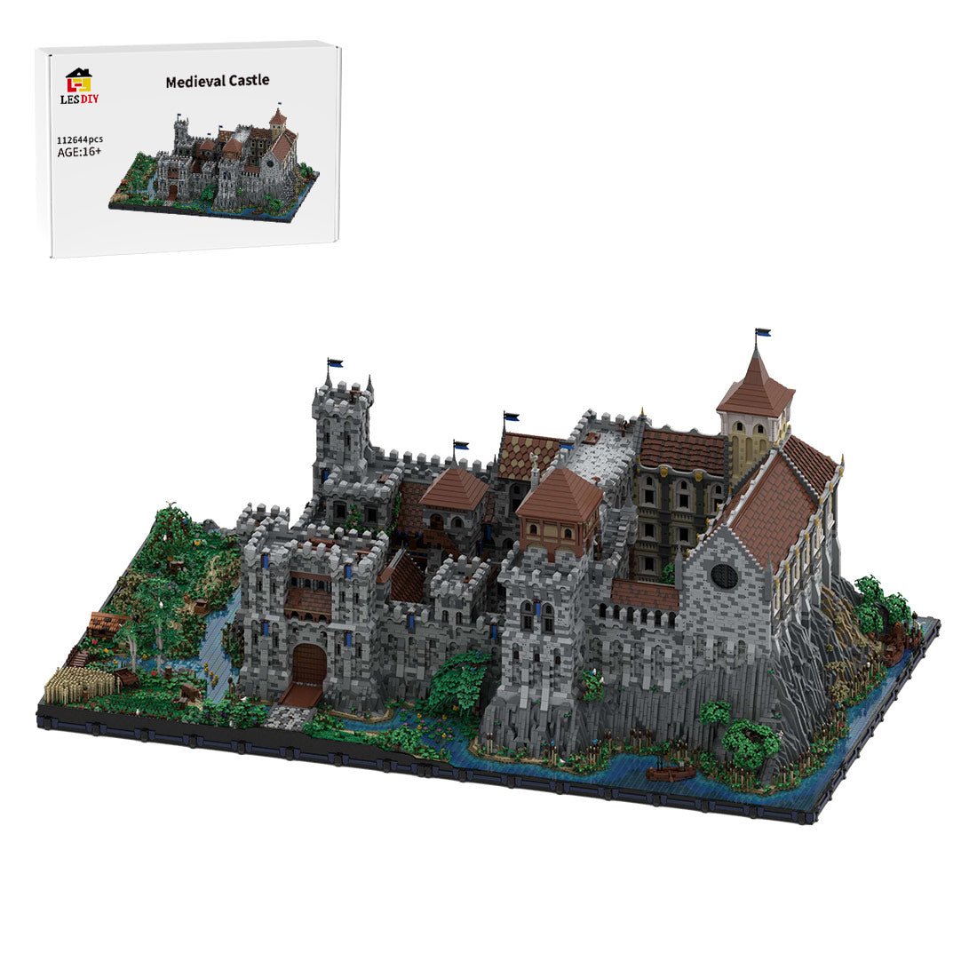 LesDiy MOC-131299 Medieval Castle Building Blocks