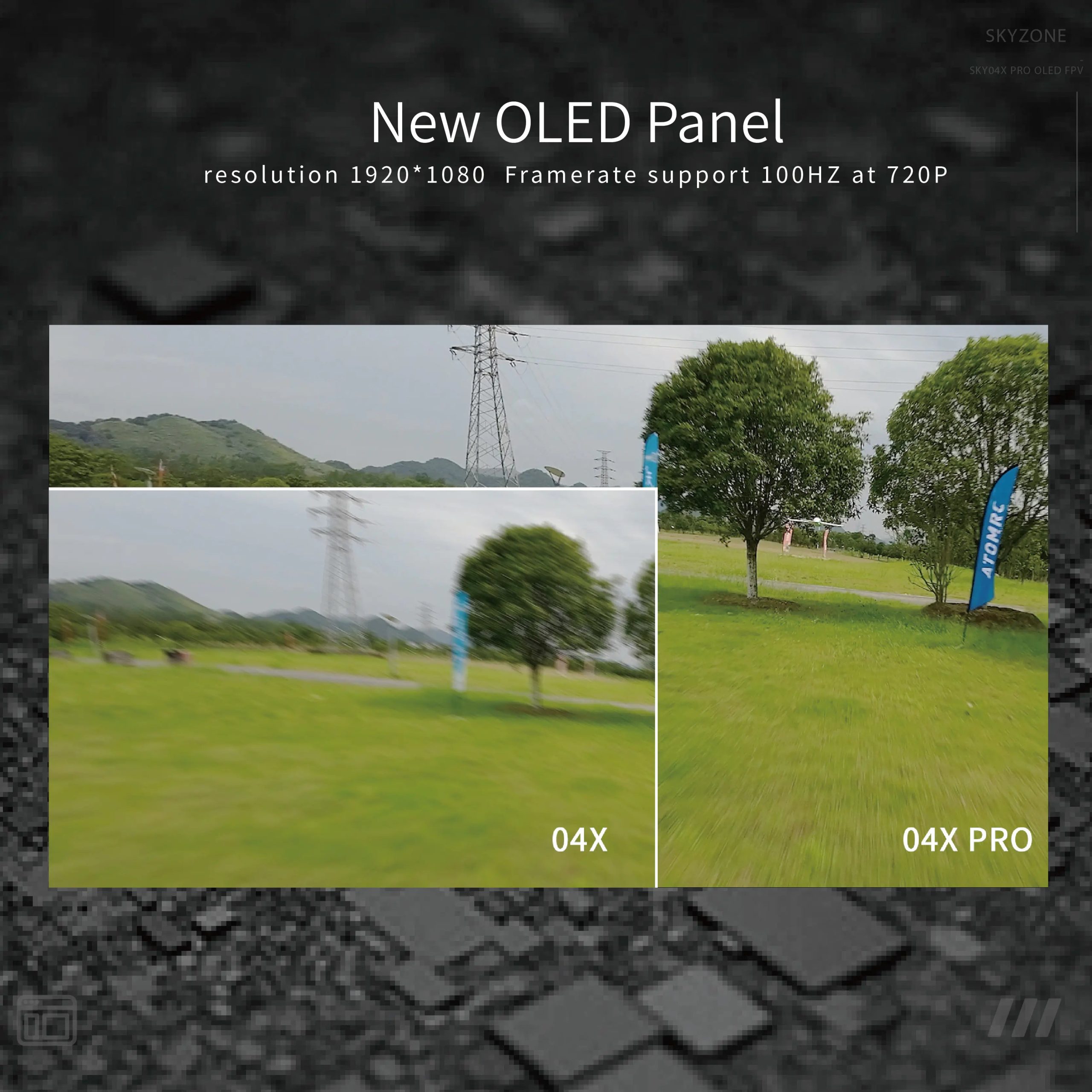SKY04X Pro OLED panel comparison